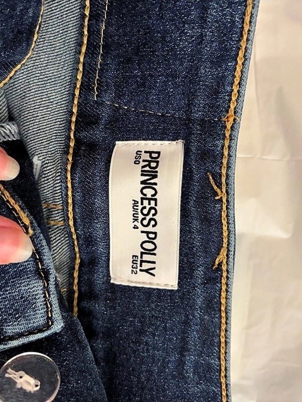 Princess Polly Faya Low Rise Denim Mini Skirt - Picture 5 of 5